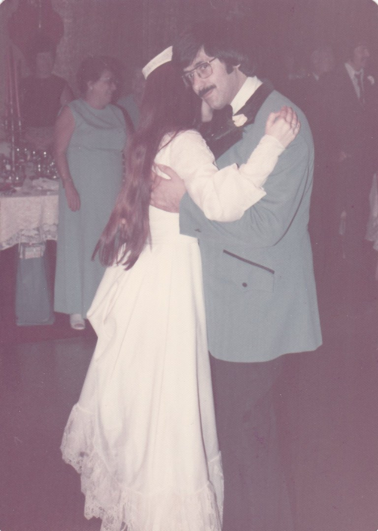 Peter and Kathy Wedding-dance July 1974.jpg